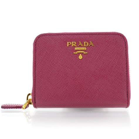 prada coin purse on sale|Prada saffiano wallet purse.